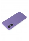 Mey İthalat®  Vivo Y16 Kılıf First Silikon - Lila
