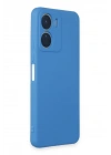 Mey İthalat®  Vivo Y16 Kılıf First Silikon - Mavi