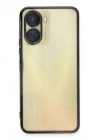 Mey İthalat®  Vivo Y16 Kılıf  Lensli Silikon - Siyah
