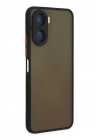 Mey İthalat®  Vivo Y16 Kılıf Montreal Silikon Kapak - Siyah