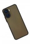 Mey İthalat®  Vivo Y16 Kılıf Montreal Silikon Kapak - Siyah