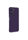 Mey İthalat®  Vivo Y16 Kılıf Nano içi Kadife Silikon - Mor