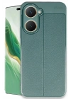 Mey İthalat®  Vivo Y18 Kılıf Auto Focus Kapak - Koyu Yeşil