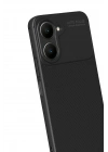 Mey İthalat®  Vivo Y18 Kılıf Auto Focus Karbon Kapak - Siyah