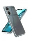 Mey İthalat®  Vivo Y18 Kılıf Lüx Şeffaf Silikon