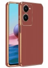 Mey İthalat®  Vivo Y18 Kılıf Volet Silikon - Kırmızı