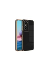 Mey İthalat®  Vivo Y18 Kılıf Volet Silikon - Siyah