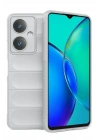 Mey İthalat®  Vivo Y27 Kılıf Optimum Silikon - Krem