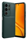 Mey İthalat®  Vivo Y29 4G Auto Focus Karbon Kapak - Koyu Yeşil