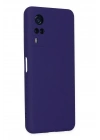 Mey İthalat®  Vivo Y53S Kılıf Nano içi Kadife Silikon - Mor
