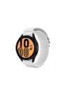 Mey İthalat®  Watch 20mm KR410 Kumaş Kordon - Beyaz