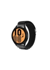 Mey İthalat®  Watch 20mm KR410 Kumaş Kordon - Siyah