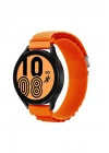 Mey İthalat®  Watch 20mm KR410 Kumaş Kordon - Turuncu