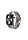 Mey İthalat®  Watch 20mm Star Kordon - Gri-Siyah