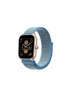 Mey İthalat®  Watch 22mm Hasırlı Cırtcırtlı Kordon - Turkuaz
