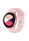Mey İthalat®  Watch 22mm Klasik Kordon - Pembe