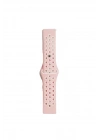 Mey İthalat®  Watch 22mm Spor Delikli Kordon - Pembe-Beyaz