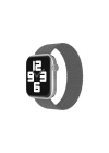 Mey İthalat®   Watch 38mm Ayarlı Solo Silikon Kordon - Gri