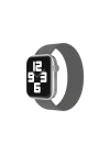 Mey İthalat®   Watch 38mm Ayarlı Solo Silikon Kordon - Gri