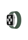 Mey İthalat®   Watch 38mm Ayarlı Solo Silikon Kordon - Haki Yeşil