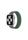 Mey İthalat®   Watch 38mm Ayarlı Solo Silikon Kordon - Haki Yeşil