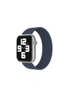 Mey İthalat®   Watch 38mm Ayarlı Solo Silikon Kordon - Lacivert