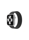 Mey İthalat®   Watch 38mm Ayarlı Solo Silikon Kordon - Siyah