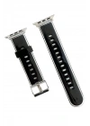 Mey İthalat®  Watch 38mm Jelly Silikon Kordon - Siyah
