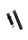 Mey İthalat®  Watch 38mm Jelly Silikon Kordon - Siyah