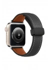 Mey İthalat®   Watch 38mm KR414 Daks Deri Kordon - Siyah