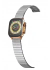 Mey İthalat®   Watch 38mm Made Metal Kordon - Gümüş