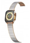Mey İthalat®   Watch 38mm Made Metal Kordon - Gümüş-Rose Gold