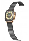 Mey İthalat®   Watch 38mm Made Metal Kordon - Siyah