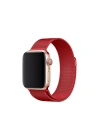 Mey İthalat®   Watch 38mm Metal Mıknatıslı Kordon - Kırmızı