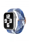 Mey İthalat®   Watch 38mm Star Kordon - Lacivert-Mavi