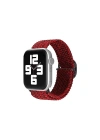 Mey İthalat®   Watch 38mm Star Kordon - Siyah-Bordo