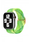 Mey İthalat®   Watch 38mm Star Kordon - Turkuaz-Yeşil