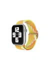 Mey İthalat®   Watch 38mm Star Kordon - Turuncu-Sarı