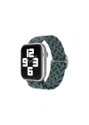 Mey İthalat®   Watch 38mm Star Kordon - Zigzag Mavi-Yeşil