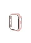 Mey İthalat®   Watch 41mm Camlı Kasa Ekran Koruyucu - Pembe