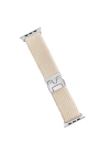 Mey İthalat®   Watch 42mm Forest Kumaş Kordon - Krem