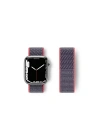 Mey İthalat®   Watch 42mm Hasırlı Cırtcırtlı Kordon - Pembe
