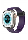 Mey İthalat®   Watch 42mm KR412 Elegance Stylısh Kordon - Derin Mor