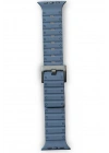 Mey İthalat®   Watch 42mm Magnus Mıknatıslı Silikon Kordon - Mavi