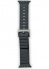Mey İthalat®   Watch 42mm Magnus Mıknatıslı Silikon Kordon - Siyah