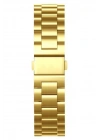 Mey İthalat®   Watch 42mm Metal Baklalı Kordon - Gold