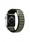Mey İthalat®   Watch 42mm Mountain Kordon - Siyah-Yeşil
