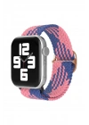 Mey İthalat®   Watch 42mm Star Kordon - Pembe-Mavi