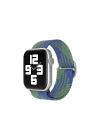 Mey İthalat®   Watch 42mm Star Kordon - Yeşil-Lacivert