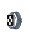 Mey İthalat®   Watch 42mm Star Kordon - Yeşil-Lacivert